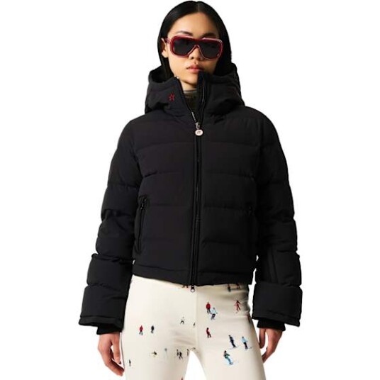 Perfect Moment Polar Flare Down Jacket Dame Black XS