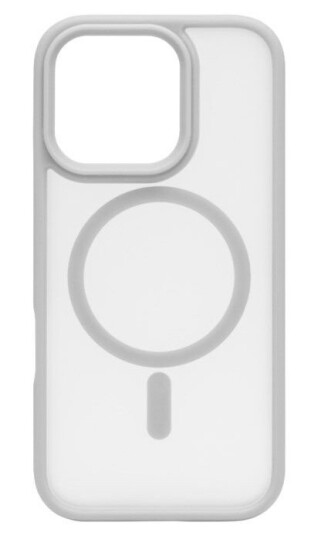 Linocell Hard Case Mobildeksek for iPhone 16 Pro Hvit