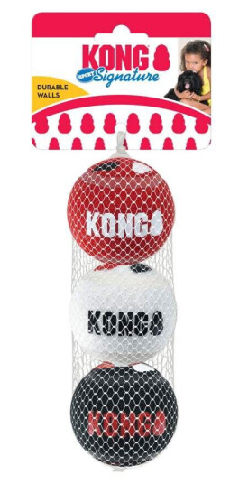 Kong Signature Sport Balls 3-Pack 6.5Cm M