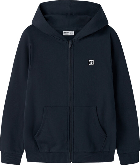 Name It Nkmflo Ls Sweat Card Wh Bru Navy 116