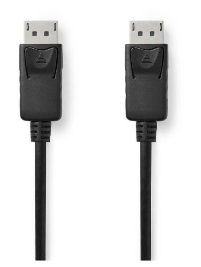 Nedis DisplayPort Kabel 3 m 8K@60Hz Sort PVC Rund Nedis DisplayPort Kabel 3 m 8K@60Hz Sort PVC Rund