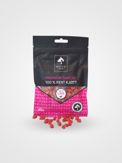 Wovv 100 % Lam Små Biter 80 G
