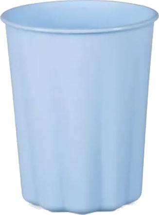 Plastkopper Blå 220 Ml 4 Stk