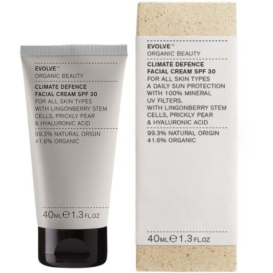Evolve Climate Defence 40 ml Ansiktskrem med SPF30 - Vegansk og Mattende