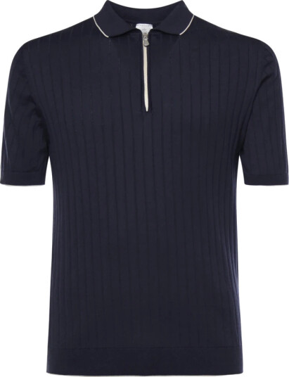 Eleventy Herre Topper Blå 3XL,