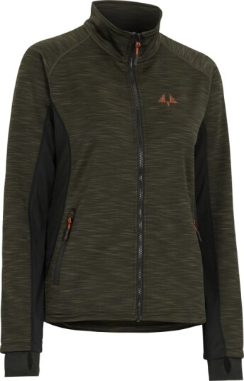 Swedteam Women's Ultra Sweater Full Zip Grønn 34 Woman