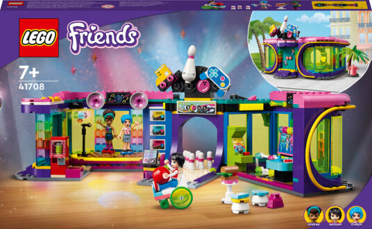 Lego Friends Hall Med Rulleskøytedisko 41708 Lego Friends Hall Med Rulleskøytedisko 41708