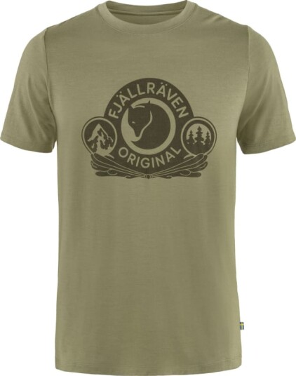 Fjellreven Men's Abisko Wool Classic SS Grønn XL Man