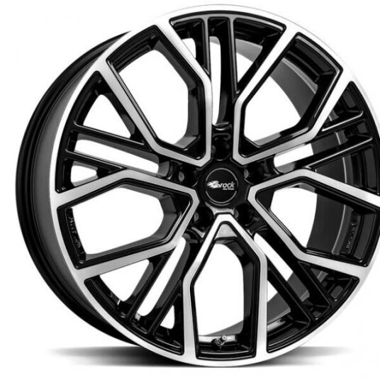 Brock B41 Black Full Polish 8.5x19 5x130 ET52 B84.1
