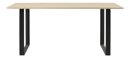 Muuto 70/70 spisebord 170 x 85 cm Oak veener-Plywood-Black