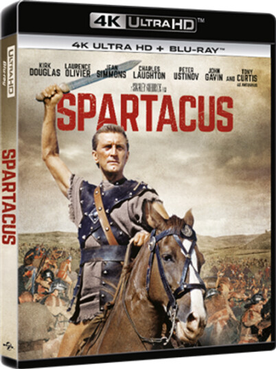 Spartacus 4k Ultra Hd + BluRay