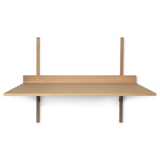 ferm LIVING Sector skrivebord Oak-black brass