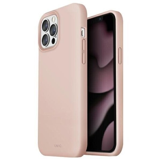 Uniq Dėklas Uniq Lino Apple Iphone 13 Pro Rožinis/Blush Pink
