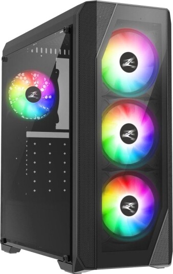Zalman N5 TF ATX RGB 4 vifter Svart