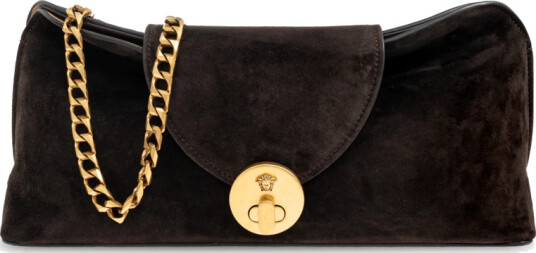 Versace Dame Vesker Brun ONE SIZE,
