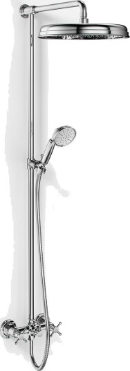 Hassel & Teudt Dusjstangsett HBR800 S02 ø31cm Rain Deluxe Med Easyclean Krom Hassel & Teudt Dusjstangsett HBR800 S02 ø31cm Rain Deluxe Med Easyclean Krom