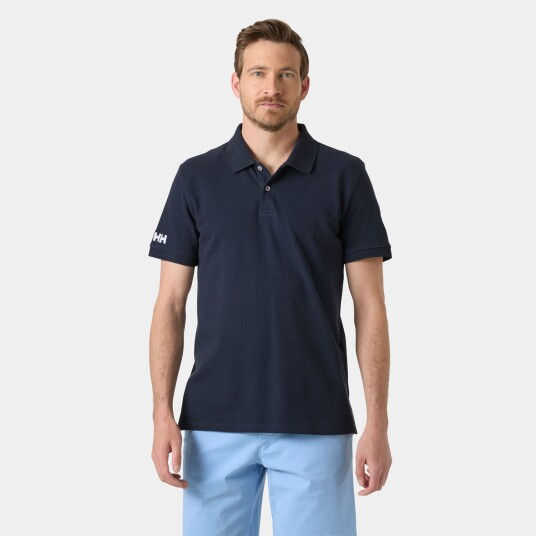 Helly Hansen Men's Crew Polo Pique Marineblå M