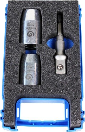 Gevindtop Sæt Sinkfix 1/2""X1/4"" M8, M10 Gevindtop Sæt Sinkfix 1/2""X1/4"" M8, M10