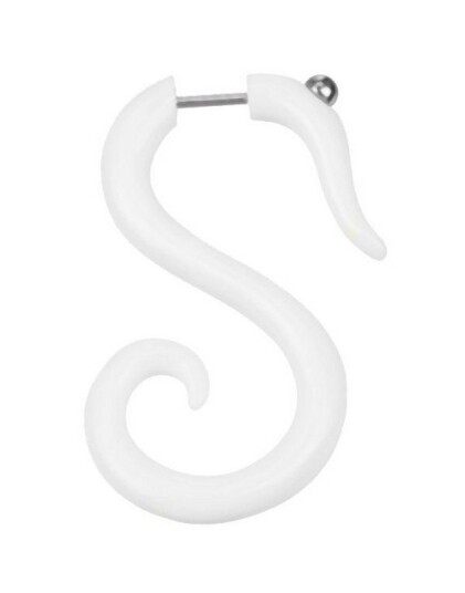 Swan Hvit Fake Piercing