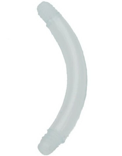 Aab Strl 16 mm tykk x 10 mm lang Banan Bioplast Hvit Stang