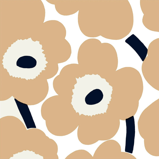 Marimekko Unniko serviett 33x33 cm 20 pk Sand brown