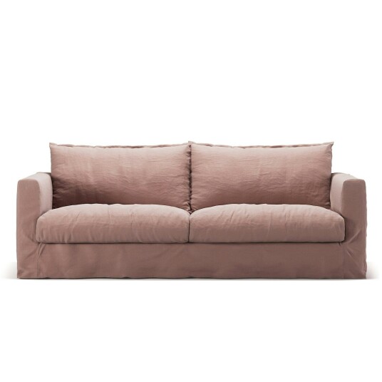 Decotique Le grand Air Nou 3 Seter Sofa Lin Tender Blush