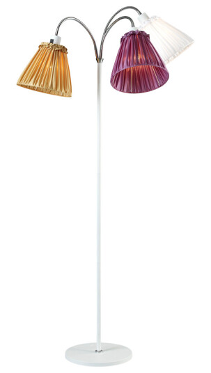 CONNIE 3 Gulvlampe Hvit
