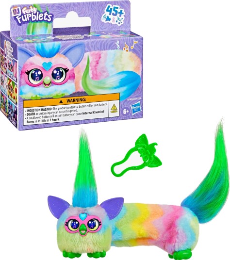 Furby Dj Furblet Interaktivt Kosedyr Can Dee