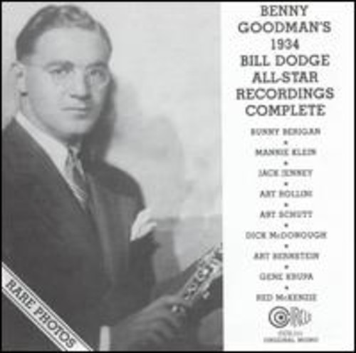 Benny Goodman 1934 Bill Dodge Allstar Recordingscomplete CD