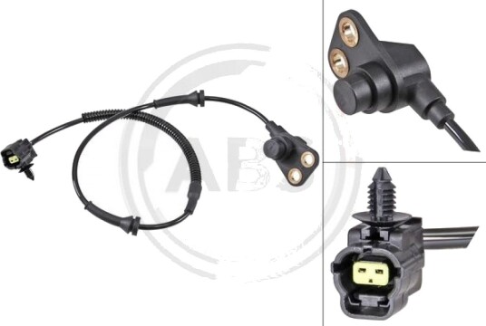Sensor, ABS A.B.S. 32073 Sensor, ABS A.B.S. 32073
