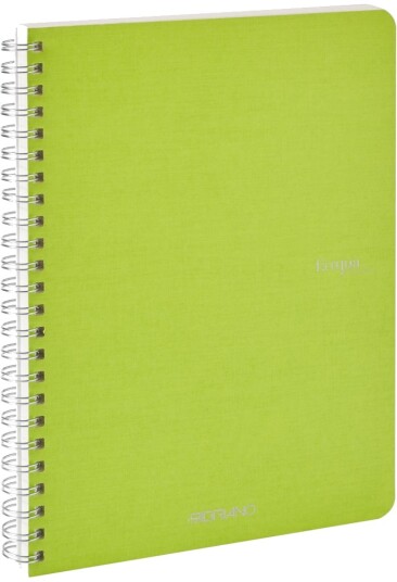 Fabriano Notatbok EcoQua Original Spiral A5 Blank Lime Fabriano Notatbok EcoQua Original Spiral A5 Blank Lime