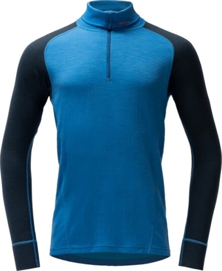 Devold Duo Active Merino 205 Zip Neck Herre Blue/Ink M