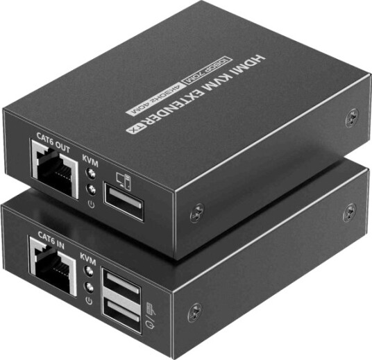 Premiumcord Hdmi Kvm Extender 4K Og Full Hd 1080P Til 70 M Med Usb Overføring