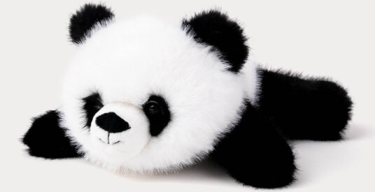 Teddykompaniet Liggande Panda Svart/Vit Teddykompaniet Liggande Panda Svart/Vit