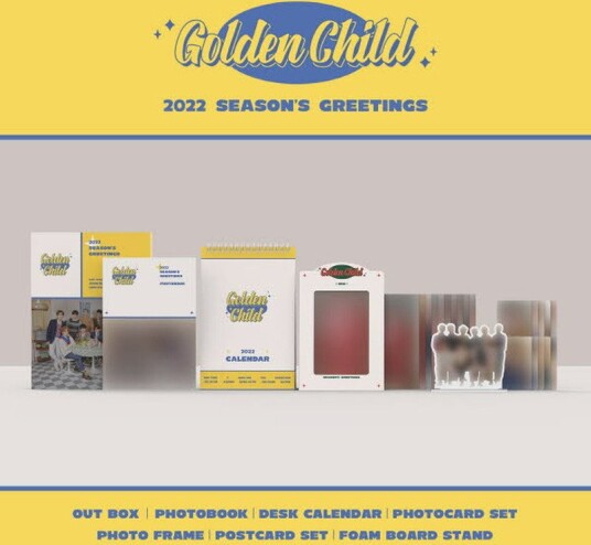 2022 Season's Greetings (Incl. 68pg Photobook, 28pg Desk Calendar, 20pc Photocard Set, Photo Frame &
