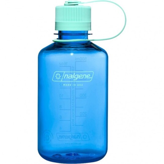 Nalgene narrow mouth sustain Drikkeflaske 500 ml Cornflower Blue 500ml