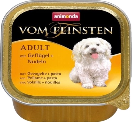 Animonda Adult Våtfôr Til Voksne Hunder Fjærfe Og Nudler 150 G