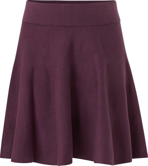 Zizzi   Skjørt Mzoe Skater Skirt   Rød