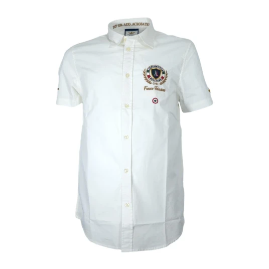 Aeronautica Militare Herre Skjorter Hvit L Aeronautica Militare Herre Skjorter Hvit L