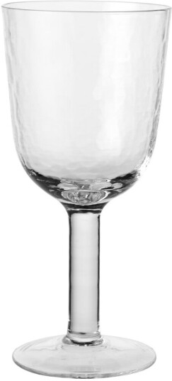 Broste Copenhagen Hammered 40 cl Rødvinsglass Klar