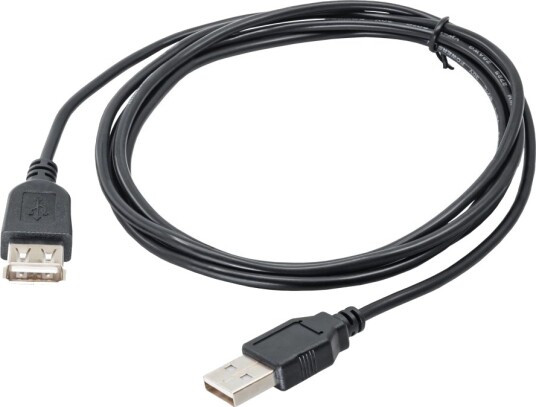 Akyga Ak Usb 07 Usb Forlengelseskabel Usb Hann Til Usb Hunn 1.8 M Svart