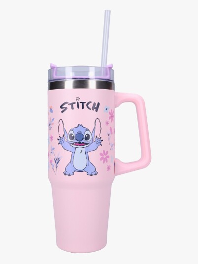 Disney Stitch Rustfritt Stål Vannflaske Tumbler 900 Ml Bottled Bliss Disney Stitch Rustfritt Stål Vannflaske Tumbler 900 Ml Bottled Bliss