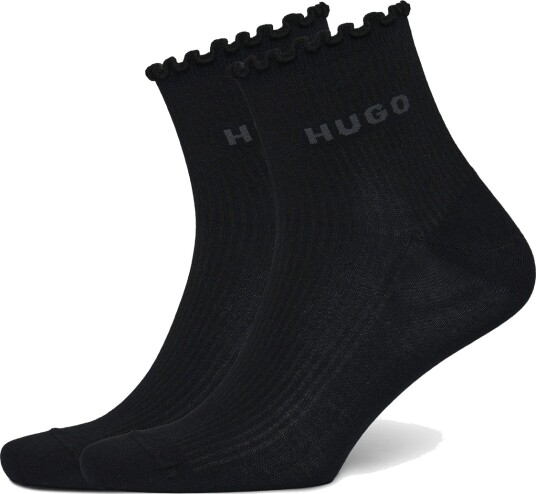 HUGO 2P Sh Lettuce Cc W Black 35 38