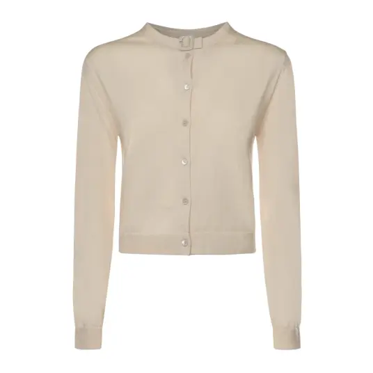 Courrèges, Dame, Strikkevarer, Beige, S, Courrèges, Dame, Strikkevarer, Beige, S,