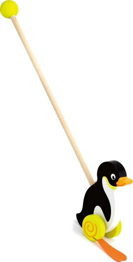 Viga Viga Leker Tre Penguin Push Toy Viga Viga Leker Tre Penguin Push Toy