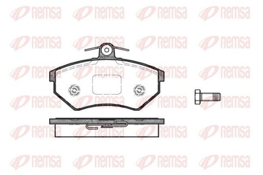 Bremseklosser REMSA 0134.40 Bremseklosser REMSA 0134.40