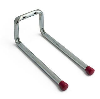 Habo Dobbel Redskapskrok 8508 195x80mm Veggmontert Stål for Hageredskap