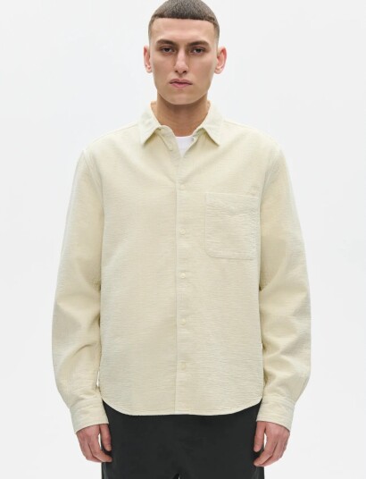 WOOD WOOD Wwadrian Shirt 25426 Cream XL