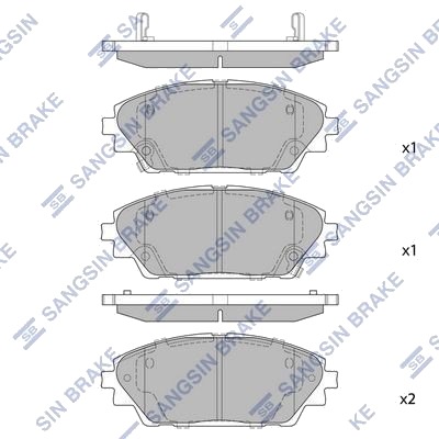 Hi Q SP1729 Bremseklosser