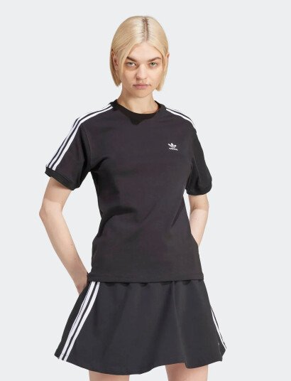 Adidas Originals 3 Stripe Tee Black XXL